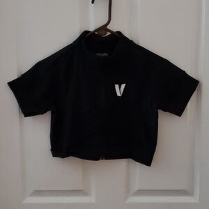 Velocity Dance Convention Black Crop Top